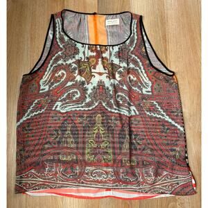 Dream‎ Daily by Anthropologie Tank Sleeveless Top Blouse Size L